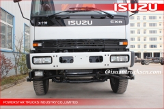 Isuzu camion grue flèche droite usine marque 10m 12m 4 X 2 6 roues diesel type camion Isuzu monté la grue télescopique