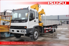 Grue de camion Isuzu 4 tonnes / montés sur camion grue à vendre