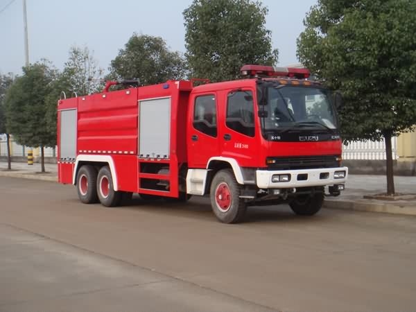 Isuzu industry Water and foam Fire Fighting Truck