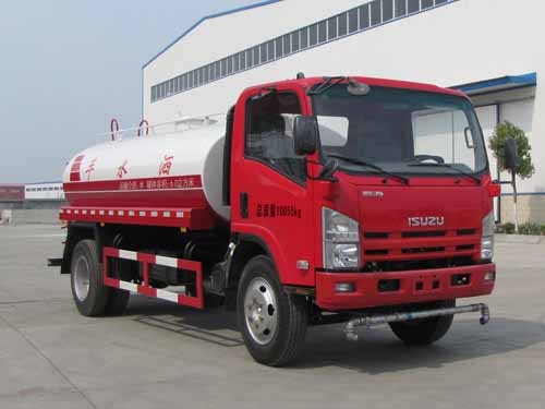 8000L High Pressure Isuzu Water Tanker Truck