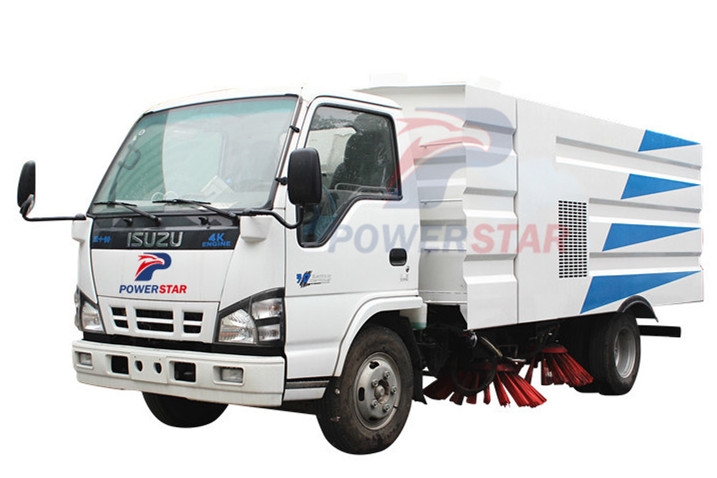 Japan quality road sweeping vehicle