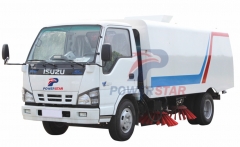 Isuzu 5000liters véhicule de nettoyage rue van de poussière