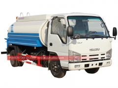 Bas prix Isuzu eau réservoir camions à vendre