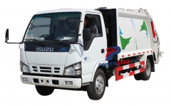 Compacteur collecteur à déchets isuzu compacteur à camion