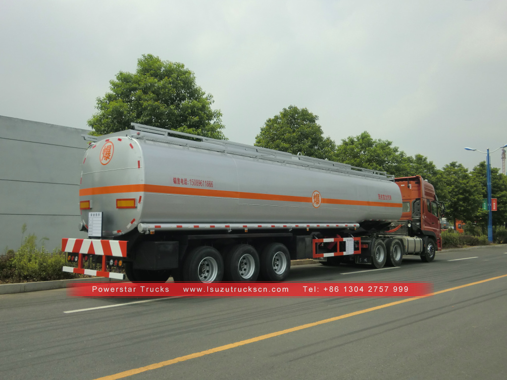 1000 gallons Réservoir de carburant diesel portable avec la distribution de  la pompe de remorque - Chine Réservoir d'huile, Bowser