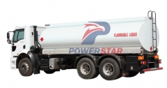 isuzu 25cbm camion citerne de transport de carburant pour congo