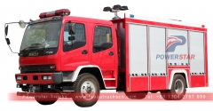 2018 bonne qualité isuzu camion de pompiers de secours d'urgence à vendre