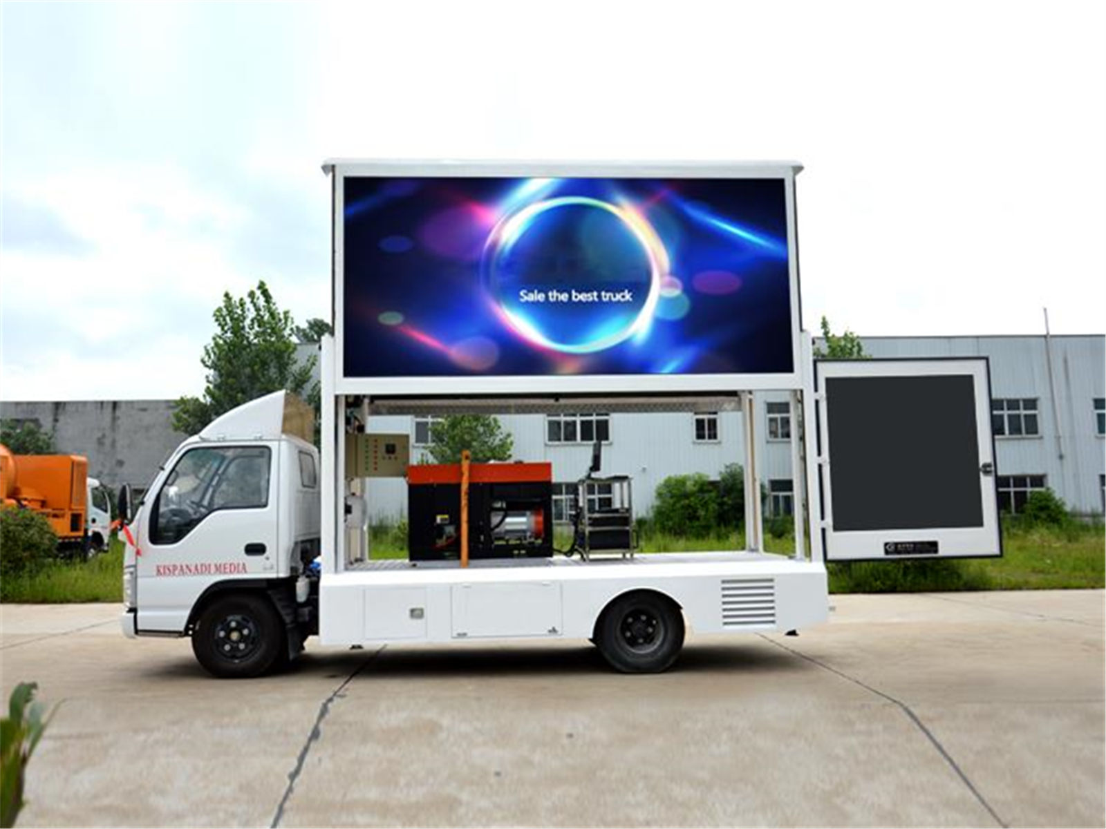 Vente chaude isuzu affichage extérieur conduit publicité camion en Chine -  PowerStar Trucks