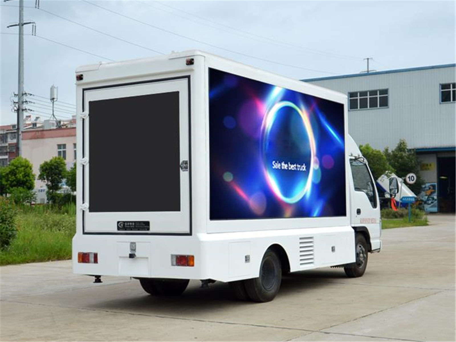 Vente chaude isuzu affichage extérieur conduit publicité camion en Chine -  PowerStar Trucks