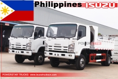 philippines ISUZU 5 tonne 4x4 mini-vidage de la benne de camion à vendre