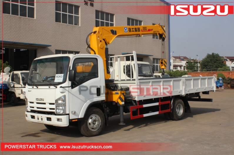 ISUZU Truck mounted Crane/Truck Loading Lorry Crane