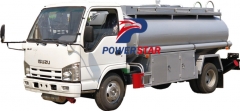 isuzu carburant livraison camion camion ravitaillement diesel