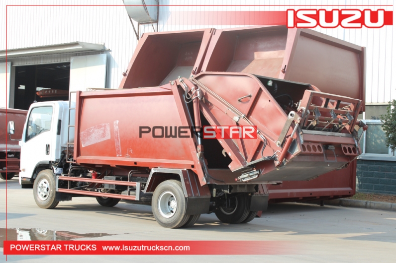 2020 brand new High quality 8 cbm Waste compactor truck ISUZU for sale