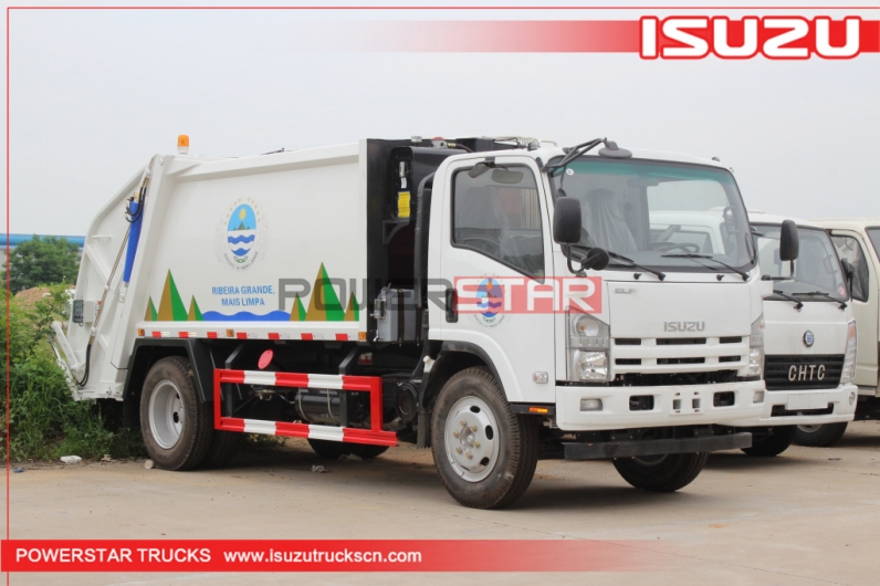 refuse compactor Isuzu waste compactor truck