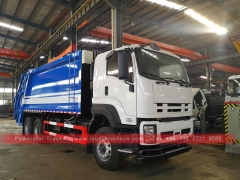 Commerciaux lourds Isuzu Isuzu camion à ordures 16Cbm-18 m 3 châssis camion Transport d'ordures