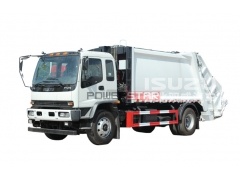 Fournisseur de Isuzu camion poubelle compacteur déchets transport