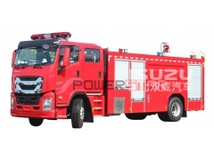 Philippines Isuzu Water and Mousse Camion d'incendie Camion d'incendie