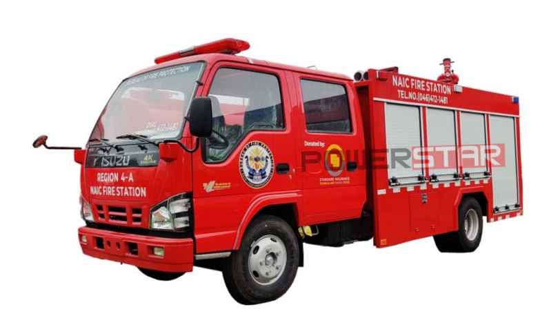 Fire engine fighting truck ISUZU Fire protection trucks