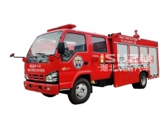 Camion de combustion des moteurs de pompiers