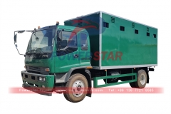 les véhicules de transport de prisonniers isuzu sont exportés au sénégal pour des raisons de sécurité