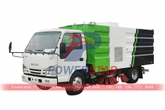 Camion balayeuse ISUZU ELF 100P 5CBM à vendre
