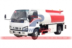 ISUZU NKR 6000 litres camion de ravitaillement en carburant camion-citerne à vendre
