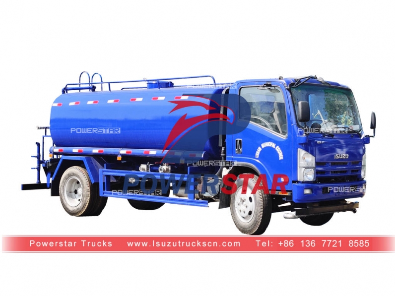ISUZU NQR water tank truck water spray truck manufacturer