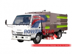 Camion de balayage routier ISUZU NKR/ELF 100P à vendre
