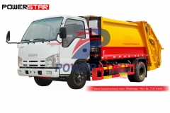 tout nouveau camion compacteur de déchets ISUZU 4CBM en vente
