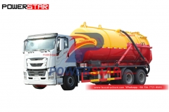 offre spéciale camion de nettoyage des égouts ISUZU GIGA 6 × 4 5000 gallons
