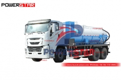 bon prix ISUZU GIGA 6 × 4 camion aspirateur d'égout robuste à vendre
