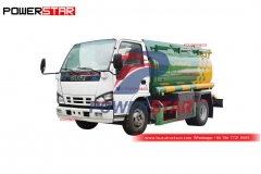 Camion de remplissage de carburant ISUZU 600P 130HP 5000L à vendre
