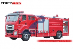 Vente directe d'usine ISUZU GIGA 4 × 2 réservoir d'eau pompier à prix discount
