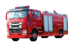 Philippines ISUZU GIGA 6UZ1-TCG50 4X2 8 tonnes de camion de lutte contre l'incendie de mousse d'eau à vendre
