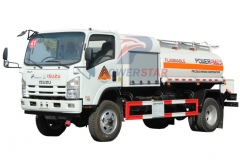 Vente chaude camion de ravitaillement ISUZU 700P 190HP 10CBM au meilleur prix

