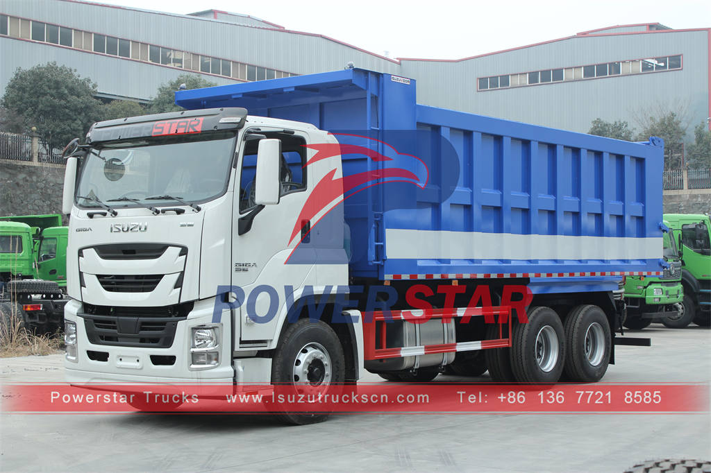 Customized ISUZU GIGA/VC61 10 wheeler tipper lorry for sale