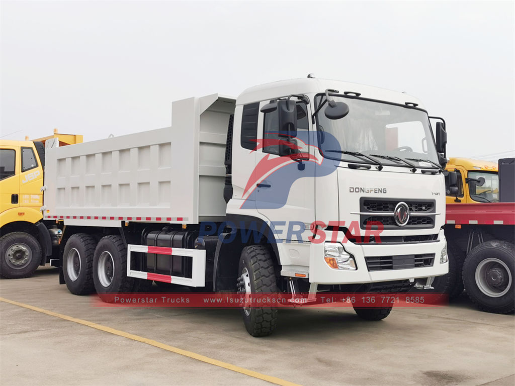 factory Dongfeng 10 wheeler tipper trucks for sale