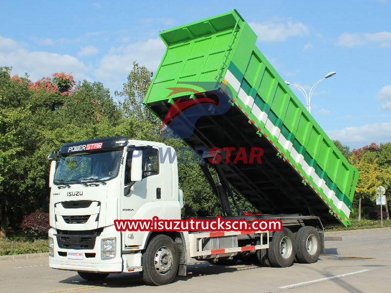 20tons Isuzu mounted tipper lorry truck