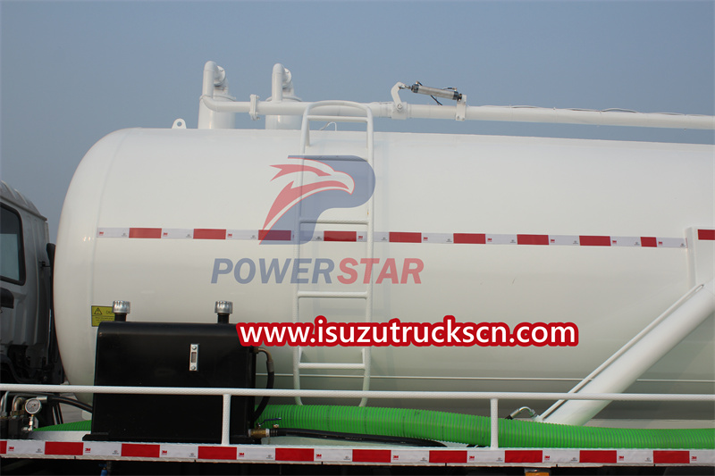 ISUZU FTR sewage tanker truck