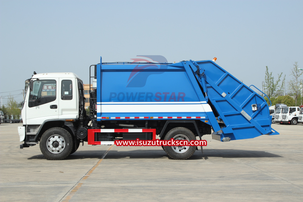 Japan used Refuse Collection Compactor iSUZU FVR