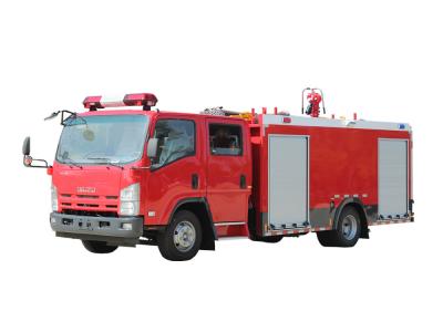 Isuzu NPR foam fire fighting rescue truck price