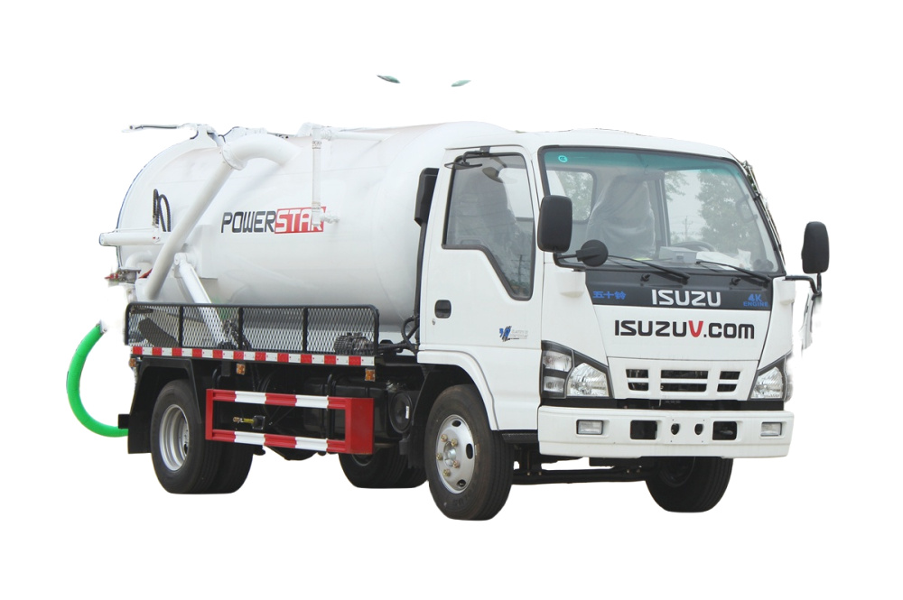 Guam Isuzu Septic Truck with Vacuum Pump