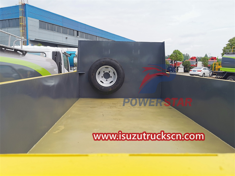 Isuzu 2ton mini rear dumper truck with factory direct sale