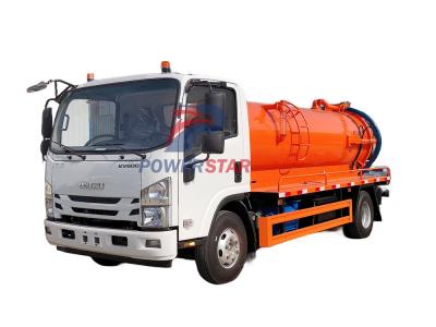 Japan ISUZU KV600 Vacuum Sewage Suction Truck