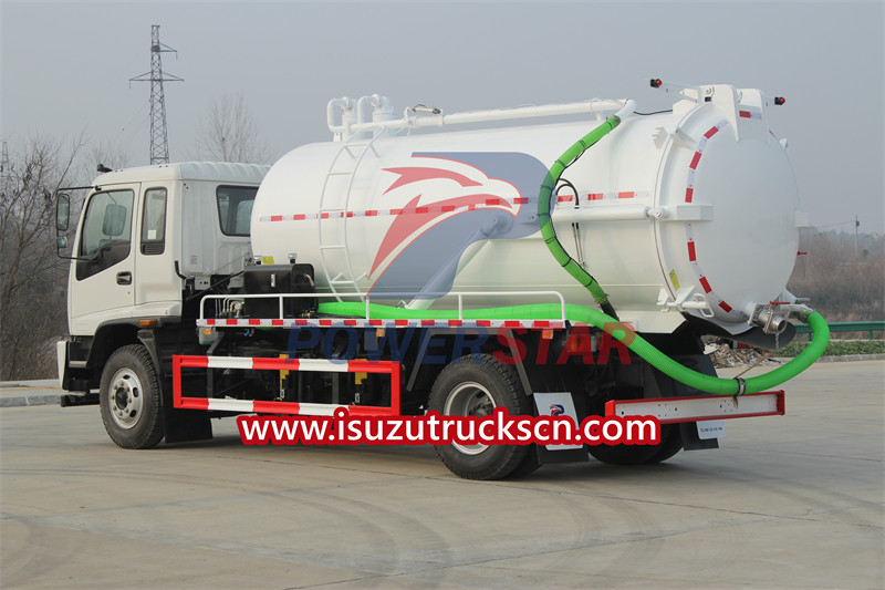 ISUZU FTR septic tank truck for sale