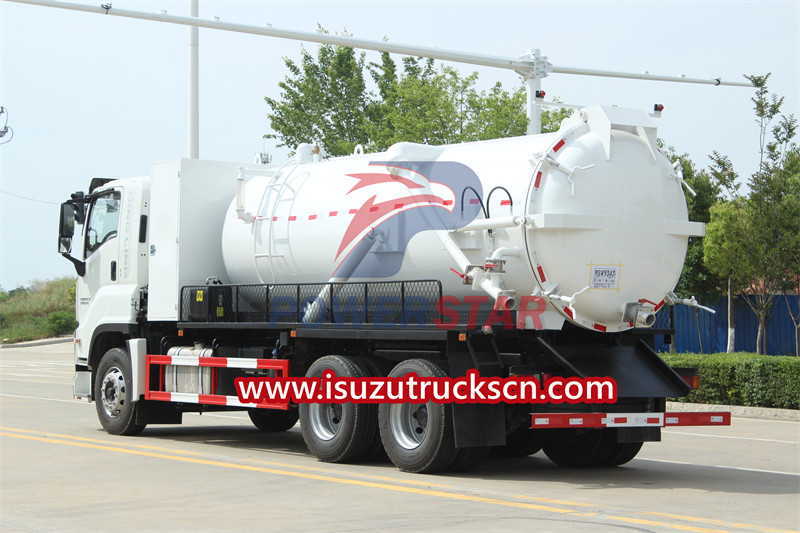 ISUZU GIGA septic tank truck for sale