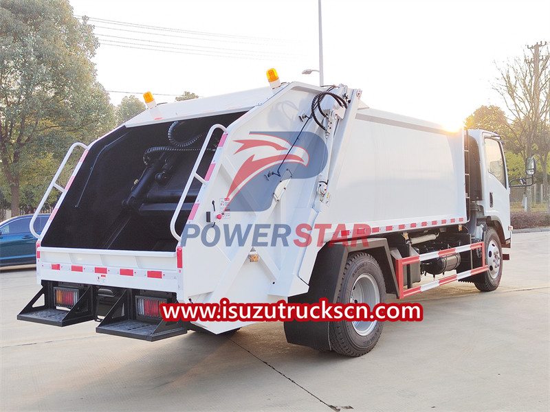 ISUZU waste compactor truck for sale