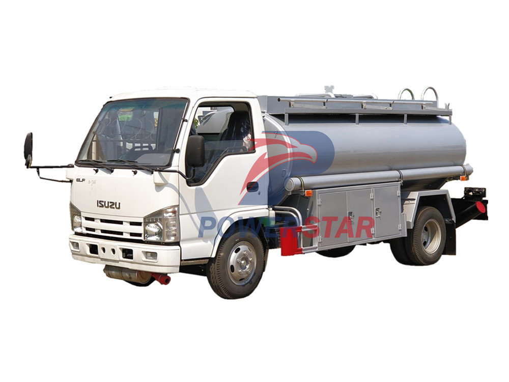 ISUZU fuel transfer tank with pump
