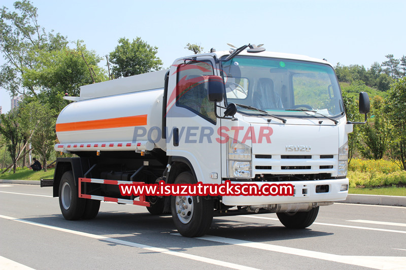 Dubai Isuzu NPR 5CBM Jet Fuel Truck low price for sale