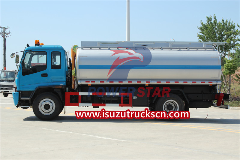ISUZU FTR diesel tanker for sale